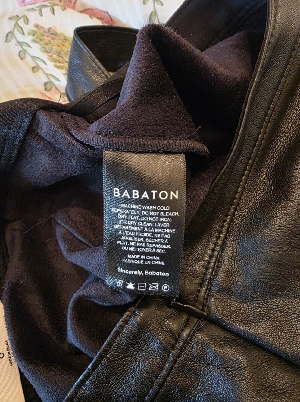 Babaton Black Pelli Skirt - Picture 7 of 8